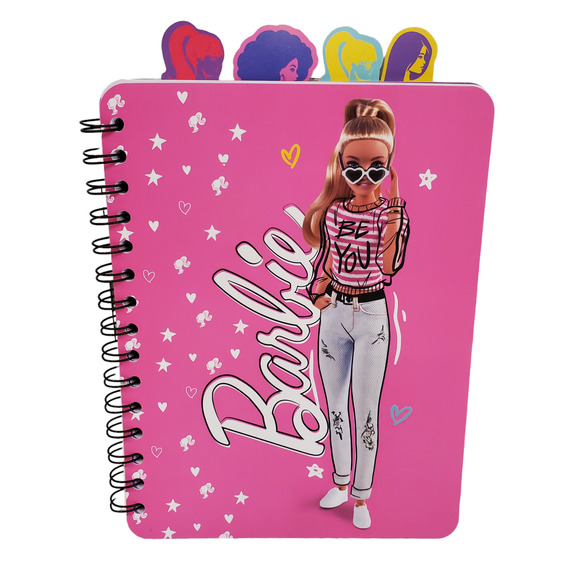 Barbie The Movie Notebook Barbie the Movie Pink Notebook Notepad Tabbed Barbie - Picture 9 of 9